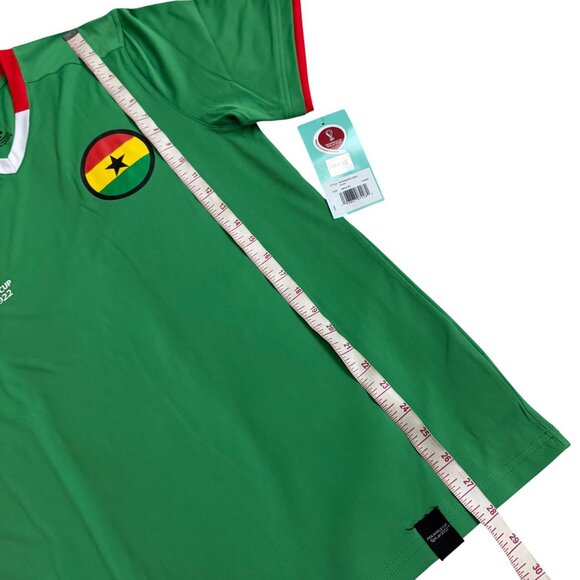 FIFA World Cup Qatar 2022 Ghana Official Licensed Green Jersey Medium new - Picture 6 of 11